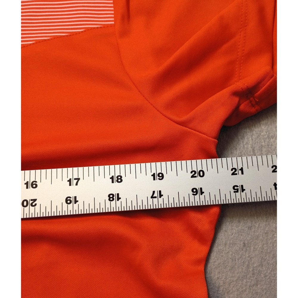 Monterey Club Dry Swing Golf Polo Top Women's Large Orange NWT With‎ Small Flaws - Picture 8 of 11